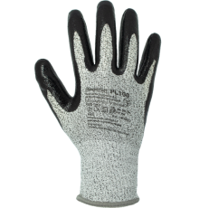 Перчатки ArmProtect противопорезные (НРРЕ+нитрил), PL100