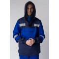 Костюм Антигнус-1 СОП (тк.Саржа,220) брюки, т.синий/васильковый