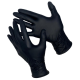 DELTAGRIP Total Black Перчатки нитриловые неопудренные черного цвета