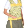 Комплект униформа для персонала "Сириус-Галатея" женский, цвет оливковый с жёлтым