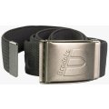 Ремень Brodeks KM128 + стрейч, чёрный, длина 140 см