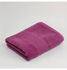 Полотенце махровое Тиффани (70х130), бордо