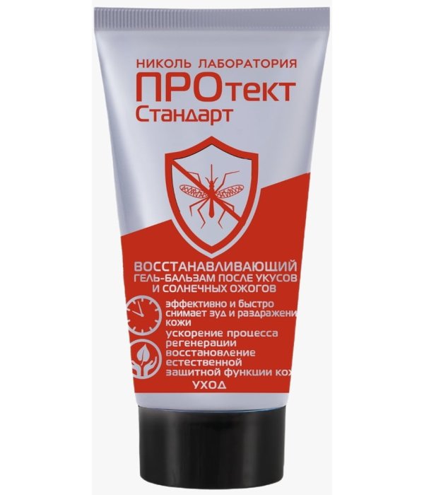 Гель-бальзам восстанавливающий после укусов и солнечных ожогов ПРОтектСтандарт 30 мл