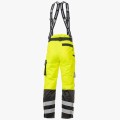 Брюки сигнальные зимние мужские Brodeks KW308, жёлтый, чёрный