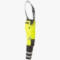 Брюки сигнальные зимние мужские Brodeks KW308, жёлтый, чёрный
