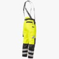 Брюки сигнальные зимние мужские Brodeks KW308, жёлтый, чёрный