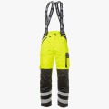 Брюки сигнальные зимние мужские Brodeks KW308, жёлтый, чёрный