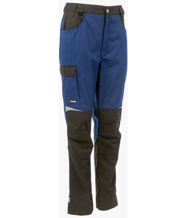 Брюки летние женские Brodeks KS328, синий, чёрный