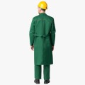 Халат мужской для ИТР (тк. Смесовая, 210 гр/м2), зелёный