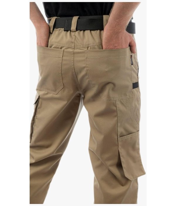 Брюки летние мужские Brodeks KS301, бежевый