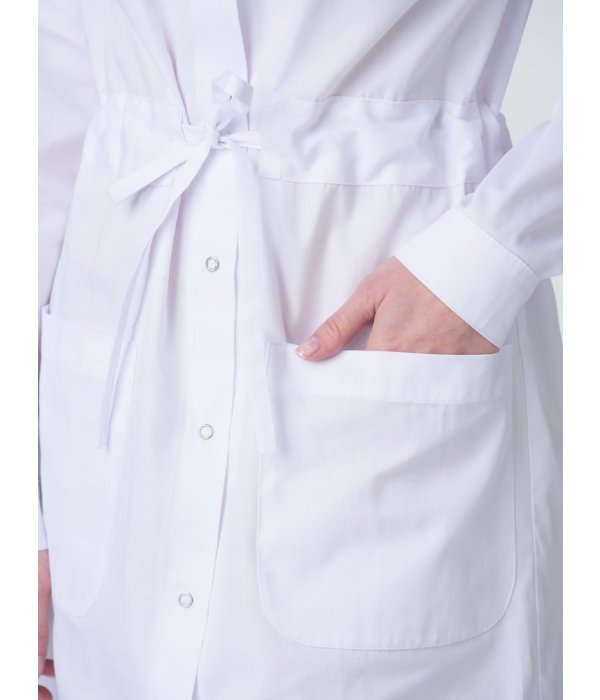Халат женский Сансара-001 (тк.Смесовая,160) MedLine, белый