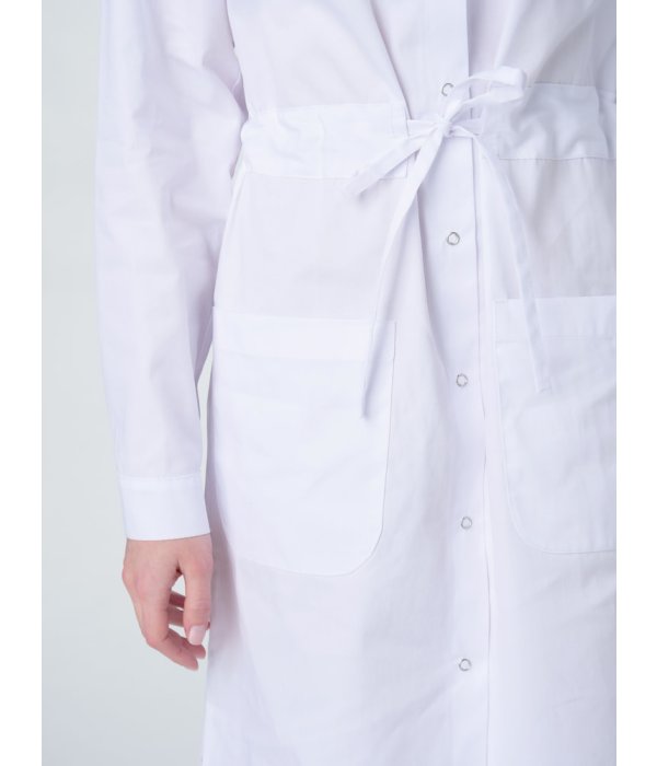 Халат женский Сансара-001 (тк.Смесовая,160) MedLine, белый