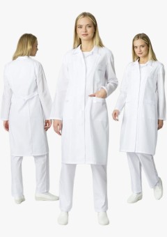 Халат женский Стандарт (тк.ТиСи), белый
