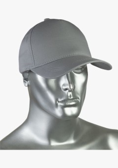 Кепка-бейсболка серая пл.190 гр/м2