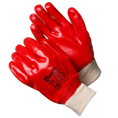 Gward Ruby (Гвард Руби) перчатки МБС с ПВХ покрытием с манжетом-резинкой