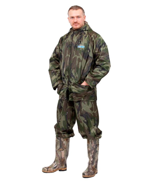 Костюм влагозащитный Hunter WPL (225 гр./м2) КМФ (ЧЗ)