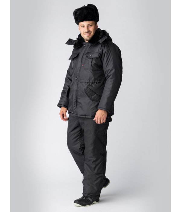 Куртка зимняя Сигур (тк.OxLine,90), черный