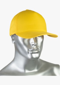Кепка-бейсболка жёлтая пл.190 гр/м2