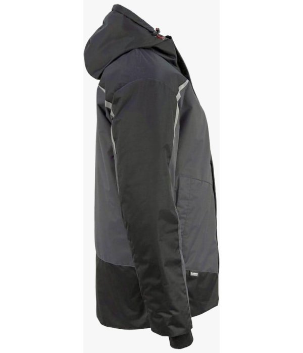 Куртка зимняя мужская Brodeks KW 231, серый, чёрный