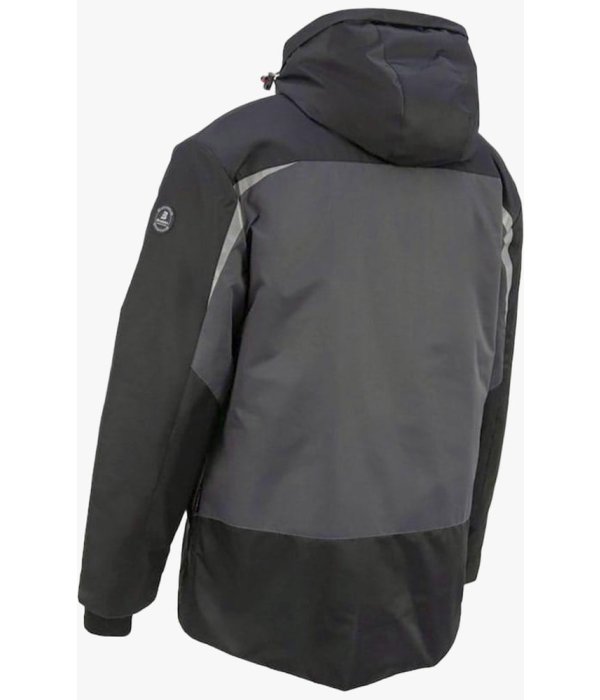 Куртка зимняя мужская Brodeks KW 231, серый, чёрный