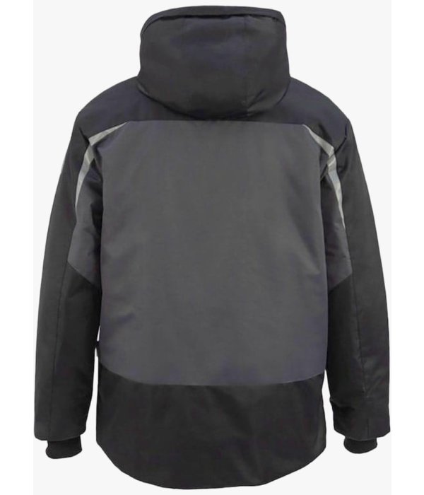 Куртка зимняя мужская Brodeks KW 231, серый, чёрный