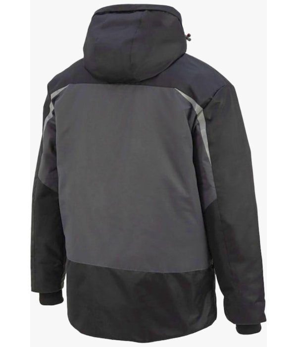 Куртка зимняя мужская Brodeks KW 231, серый, чёрный