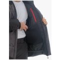 Куртка зимняя мужская Brodeks KW 231, серый, чёрный
