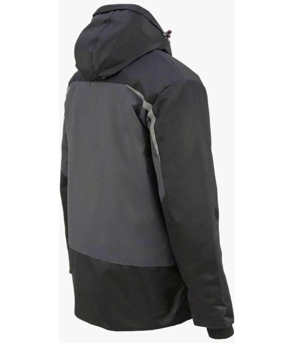 Куртка зимняя мужская Brodeks KW 231, серый, чёрный