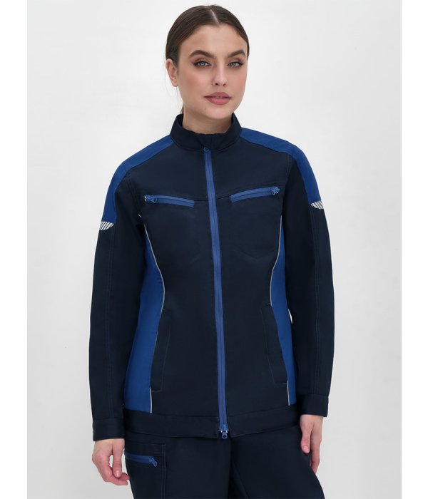 Куртка женская ProfLineSpecialist (тк.Смесовая,240), т.синий/васильковый