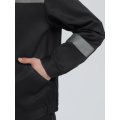 Костюм Лигор-2 СОП (тк.Смесовая,210) п/к, черный/красный