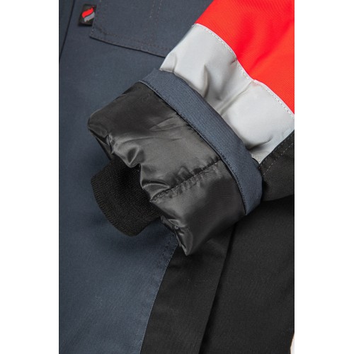 Костюм зимний Фаворит-Мега (Протек, 240) п/к, черный/красный/серый