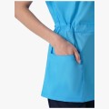 Костюм женский Симпл-001 (тк.Смесовая,120) MedLine, тёмно-синий, голубой