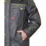 Куртка рабочая "Сириус-Фаворит" с капюшоном, мужская, зимняя
