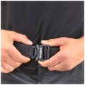Ремень Brodeks KM102 + стрейч, чёрный, длина 140 см