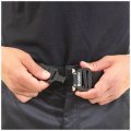 Ремень Brodeks KM102 + стрейч, чёрный, длина 140 см