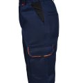 Костюм СИРИУС-ПРАКТИК куртка, брюки, темно-синий с черным и СОП, 240 г/м2, 80%ПЭ, 20%ХБ