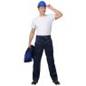 Костюм рабочий мужской летний "Сириус-Аспект-Стандарт", куртка, брюки, цвет тёмно-синий с васильковым