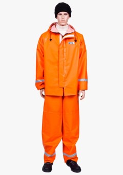 Костюм рыбака демисезонный Fisherman`s WPL (500 гр/м2) оранжевый