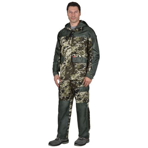 Костюм "Сириус-Эверест", куртка, брюки (ткань Кроун), КМФ Пиксель