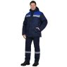 Костюм рабочий мужской зимний "Сириус-Рост-Норд", куртка брюки, цвет синий, ткань смесовая