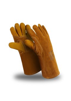 Перчатки Manipula Specialist® Флагман Люкс (спилок+джинс/флис), SPL-75/TG-693