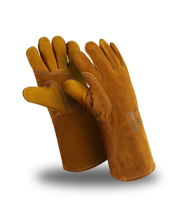 Перчатки Manipula Specialist® Флагман Люкс (спилок+джинс/флис), SPL-75/TG-693