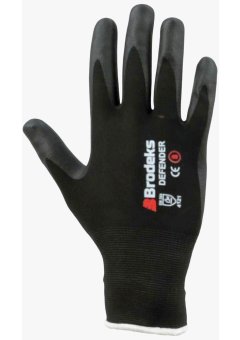 Перчатки Brodeks G-21, чёрный, серый