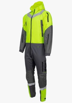 Комбинезон летний мужской Brodeks KS503, жёлтый, серый