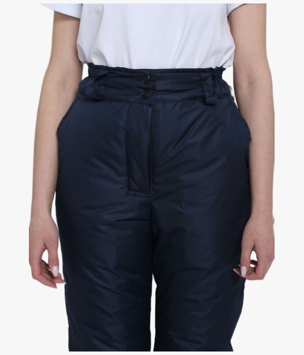 Брюки женские зимние Сакрин (тк.Таслан,135), тёмно-синий
