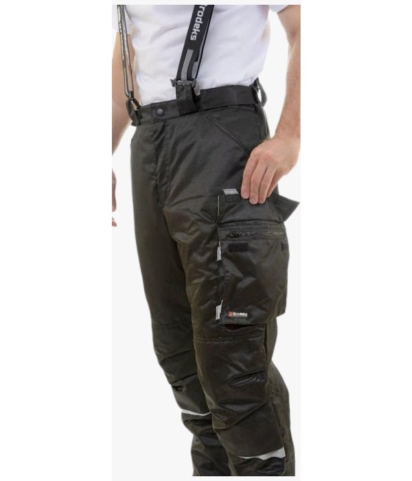 Брюки зимние мужские Brodeks KW304, чёрный