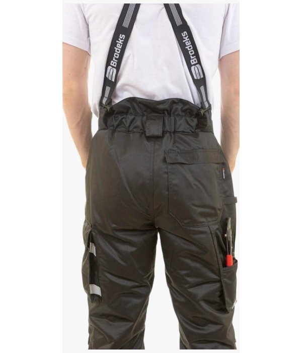 Брюки зимние мужские Brodeks KW304, чёрный