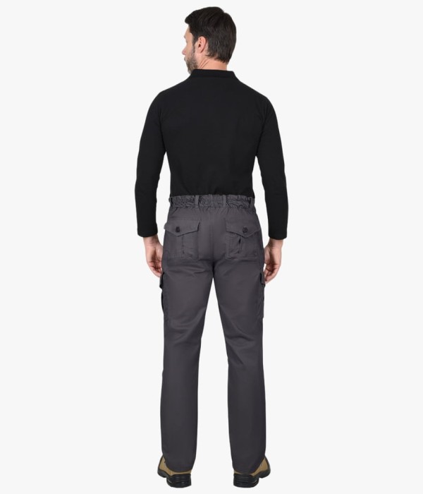 Брюки летние мужские Сириус-Тактик тёмно-серые, тк. механический стрейч с ВО