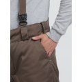 Костюм зимний Вектрон-1 (тк.Смесовая,240) брюки, коричневый/черный/бежевый