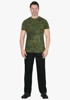 Футболка КМФ Цифра зелёная 160 гр/м2